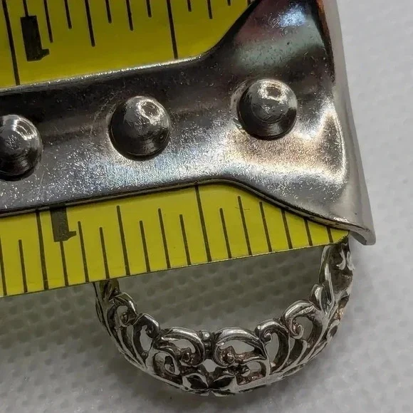 Filigree 925 earrings - Picture 5 of 5